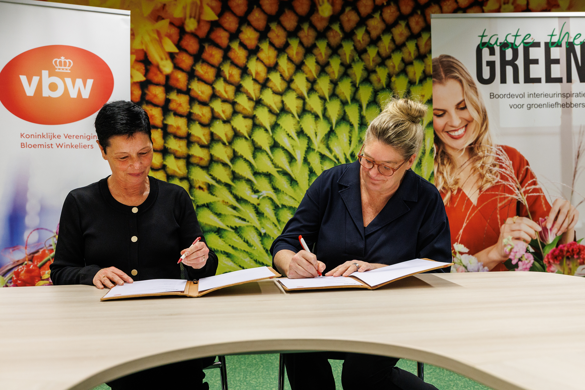 Tekenmoment Aeres Training Centre en VDW