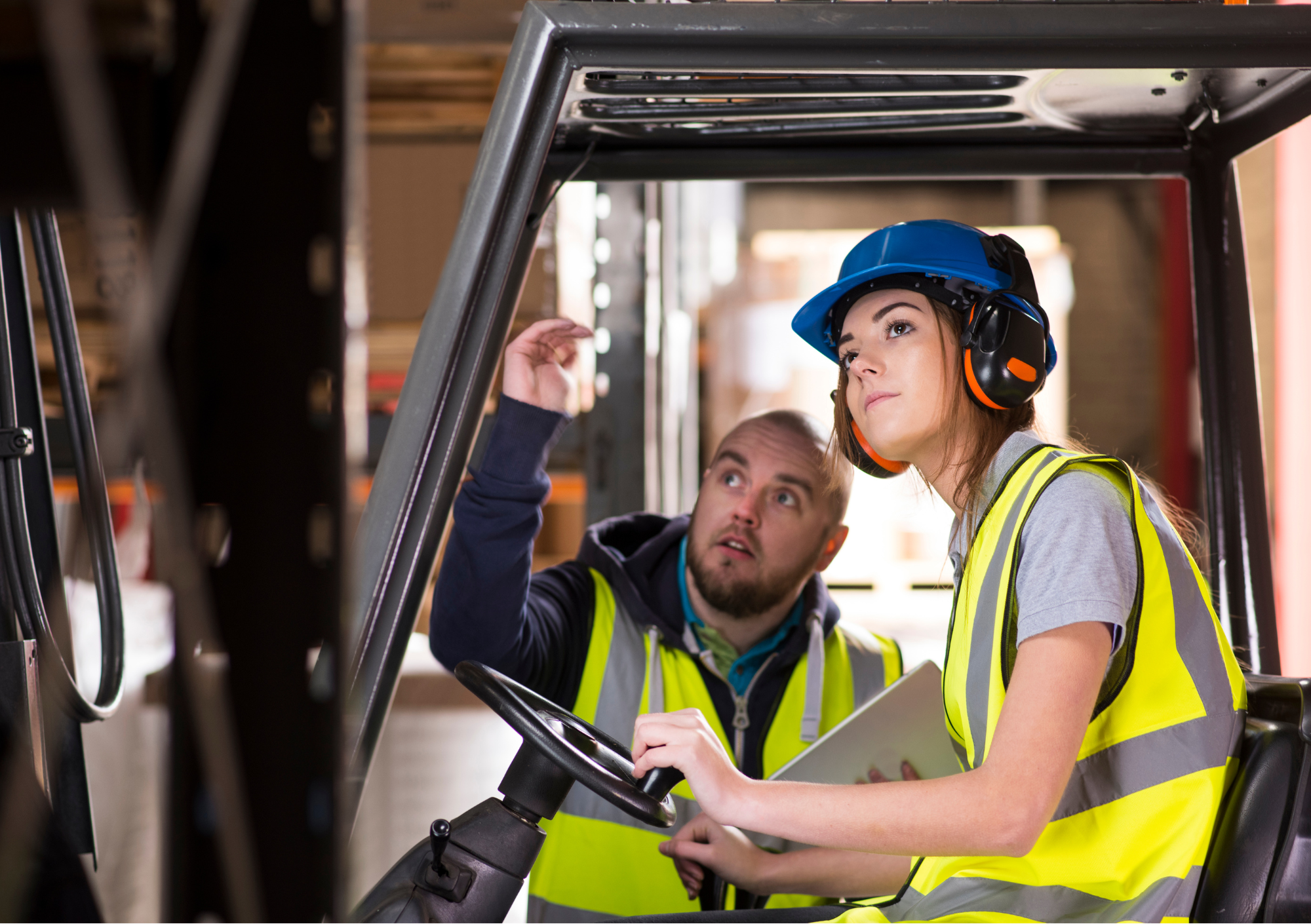 Veilig werken heftruck
