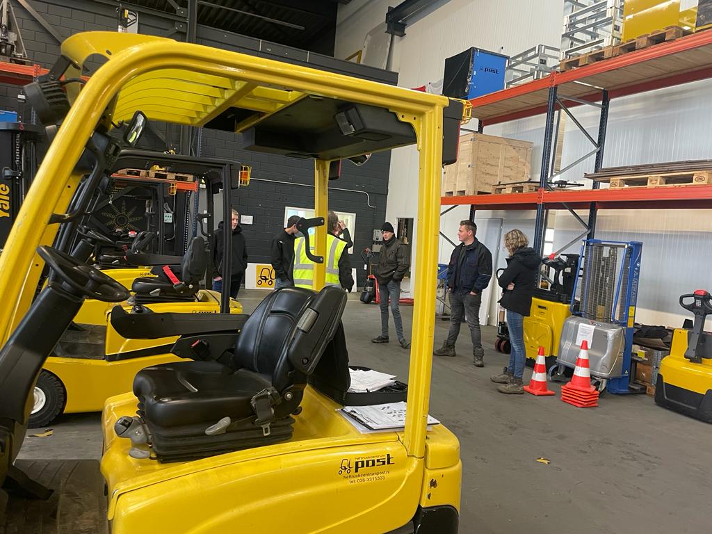 Training veilig werken met de heftruck